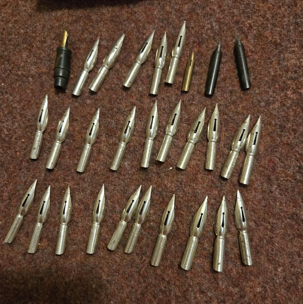 R. Esterbrook Fountain Pen Tips In Box - Picture 3 of 4